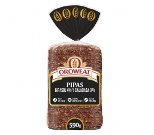 PAN MOLDE PIPAS CALABAZA,GIRAS OROWEAT 590 GRS.