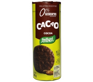 GALLETA DIGESTIVE CACAO SANTIVERI 200 GR.