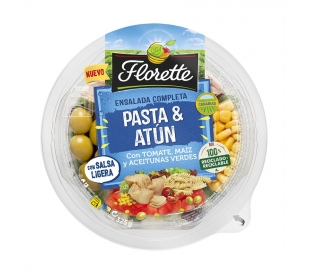 ESPECIALIDAD ENVASADA ENSALADA PASTA & ATUN FLORETTE 325 GR.