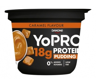 YOGURES PUDDING CARAMELO YOPRO 180 GR.