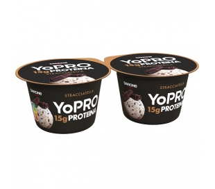 YOGURES STRACCIATELLA YOPRO PACK 2X160 GR.