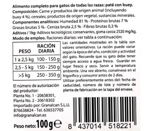 comida-gato-pate-con-buey-chispicat-tarrina-100-gr