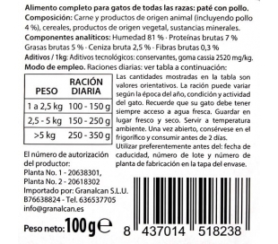 comida-gato-pure-con-pollo-chispicat-tarrina-100-gr