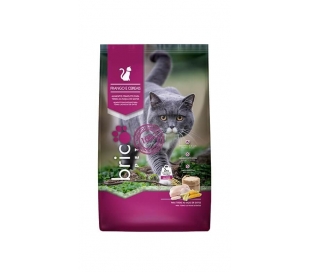 COMIDA GATO POLLO Y CEREALES BRICOPET 2 KG.
