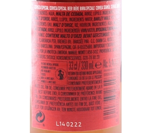 CERVEZA DAURA ESTRELLA DAMM BOTELLA 33 CL.
