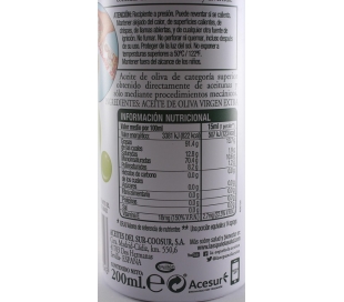 ACEITE OLIVA VIR.EX.SPRAY LA ESPAÑOLA 200 ML.