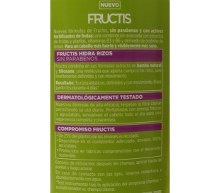 ACONDICIONADOR HIDRA RIZOS FRUCTIS 250 ML.