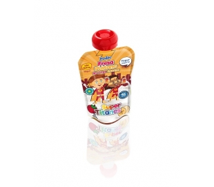 YOGUR LIQUIDO POCKET FRESA Y PLATANO REINA 100 GR.