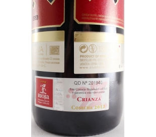 VINO TINTO CRIANZA IBERICOS 75 CL.