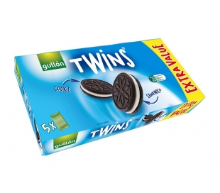 GALLETAS TWINS SANDWICH GULLON 220 GR.