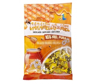 CARAMELOS DE MIEL SABOR LIMON JL 90 GR.