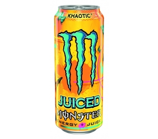 BEBIDA ENERGETICA KHAOTIC JUICED MONSTER 500 ML.