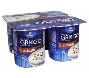 YOGUR GRIEGO STRACCIATELA ALTEZA PACK 4X125 GR.