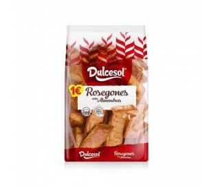 BOLLERIA ROSEGONES C/ALMENDRAS DULCESOL 90 GR.