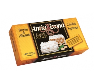 TURRON ALICANTE ETIQU.NEGRA ANTIUXIXONA 150 GRS.