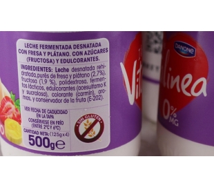 Comprar Yogur Danone Vitalinea 0% natural 4x120 g