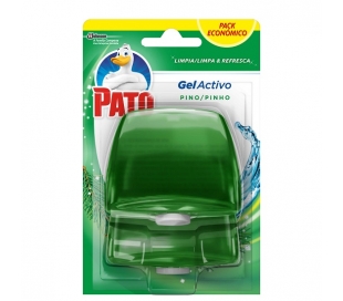 RECAMBIO WC. GEL VERDE PATO 2 UN.