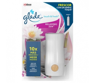 APARATO+REC.AMBIENTA UN TOQUE TODA VARIEDAD GLADE 10 ML.