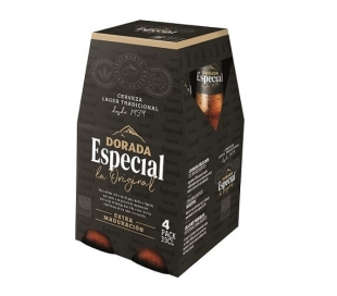 CERVEZA ESPECIAL ORIGINAL DORADA PACK 4X33 CL.
