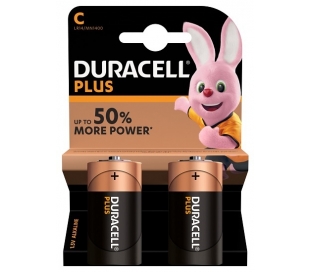 PILA ALCALINA DURACELL PLUS LR14