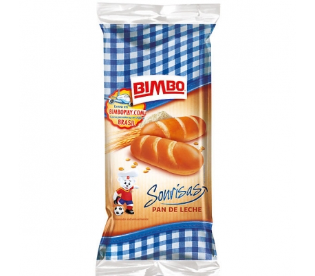 PAN DE LECHE 8 UN. BIMBO 320 GR. PAN DE LECHE 8 UN. BIMBO 320 GR.