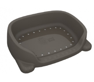 ACCESORIO MASCOTA CAMA ANTRACITA MY COOOL BED 80X60 CM.