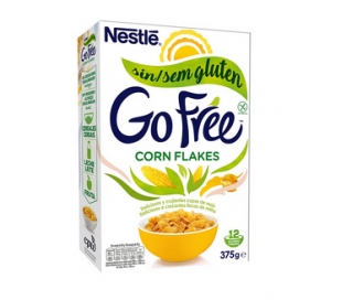CEREALES CORN FLAKES GO FREE NESTLÉ 375 GR.