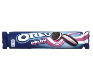 GALLETAS REMIX FRAMBUESA Y VAINILLA OREO 157 GR.