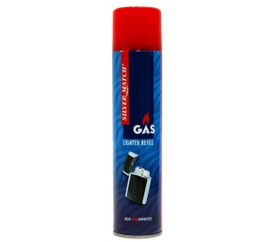 GAS DE MECHERO SPRAY SILVER MATCH 300 ML.