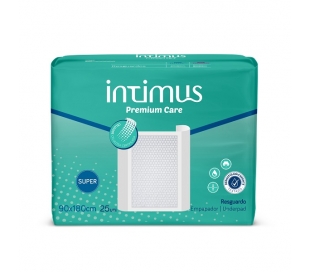 RESG.EMPAPADORES SUPER 90X180 CM INTIMUS 25 UN.