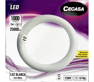 TUBO FLUORESCENTE LED CIRCULAR CEGASA 1U