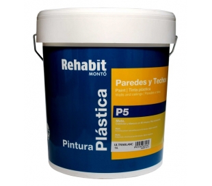 PINTURA INTERIOR COLOR BLANCO P5 15 LT.