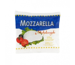 QUESO MOZZARELLA FRESCA MICHELANGELO 125 GR.