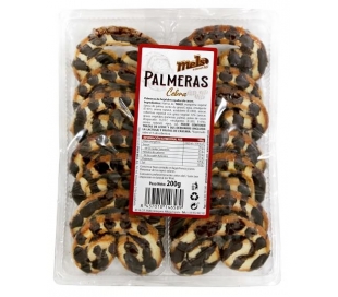 PALMERAS DE HOJALDRE CEBRA MELS. 200 GR.