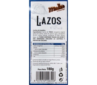 LAZOS HOJALDRE MELS 180 GR.