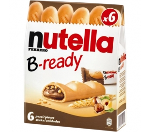 GALLETAS NUTELLA B-READY FERRERO 132 GRS.