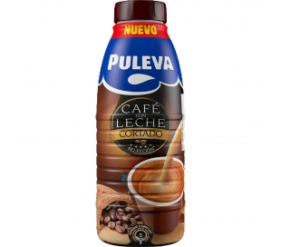 CAFÉ LÍQUIDO CON LECHE CORTADO PULEVA 1.000 ML.