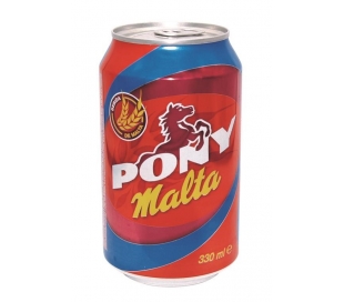 MALTA PONY LATA 330 ML.