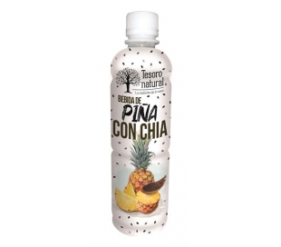 BEBIDA DE CHIA PIÑA TESORO NATURAL 450 ML.