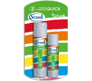 BARRA ADHESIVA STICK SCOOL 40+8 GR.