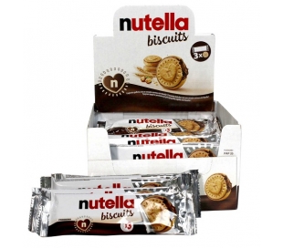 GALLETAS BISCUITS NUTELLA 3 UN.
