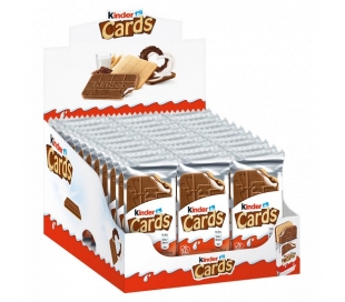 GALLETAS CARDS KINDER 2 UN.