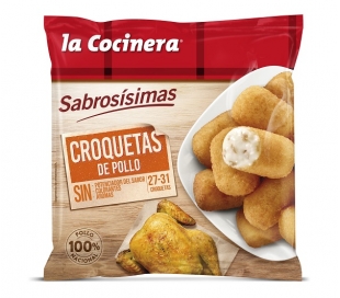 CROQUETAS ESTOFADO DE POLLO LA COCINERA 500 GRS.