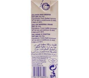 NATA LIQUIDA MONTAR Y COC KALISE 200 ML.