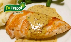 POLLO CON MOSTAZA Y VINO BLANCO