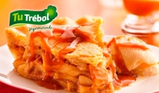 TARTA DE MANZANA CON SALSA DE CARAMELO