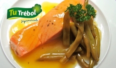 SALMÓN CON SALSA DE NARANJA