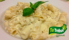 PASTA A LOS CUATRO QUESOS