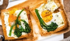  Galettes con brócoli y huevo