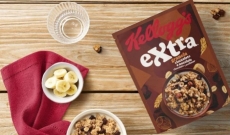 Granola de chocolate y avellana